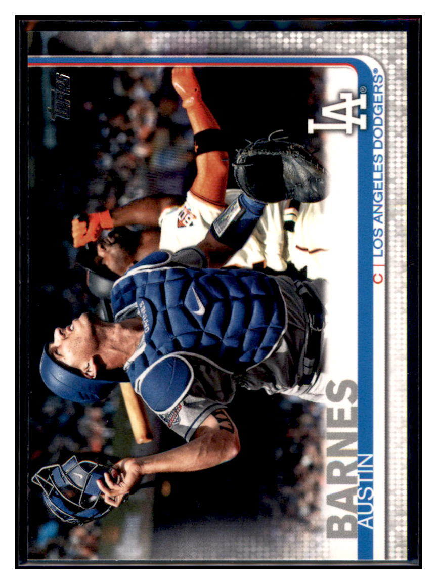 2019 Topps Austin Barnes Los Angeles Dodgers #456 Baseball
card CBT1A simple Xclusive Collectibles