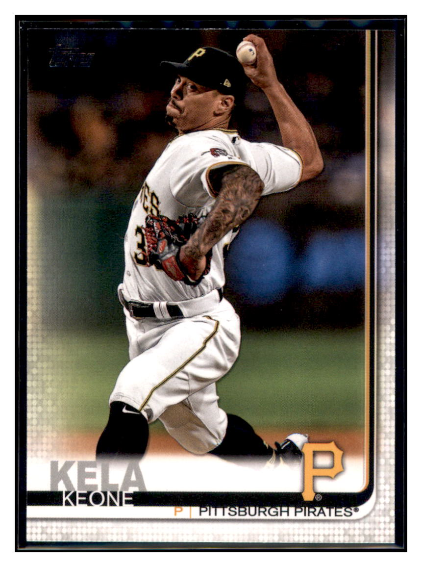 2019 Topps Keone Kela    Pittsburgh Pirates #516 Baseball
  card   CBT1A simple Xclusive Collectibles