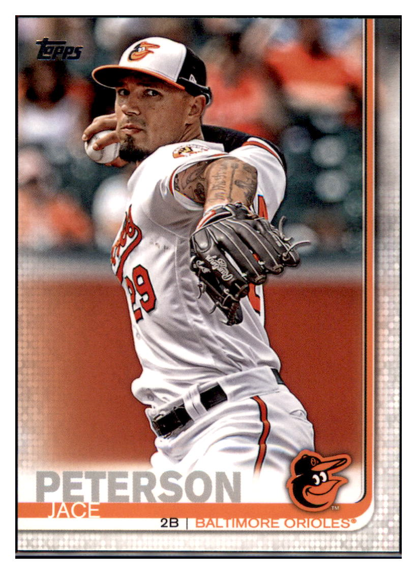 2019 Topps Jace Peterson Baltimore Orioles #404 Baseball card CBT1A simple Xclusive Collectibles