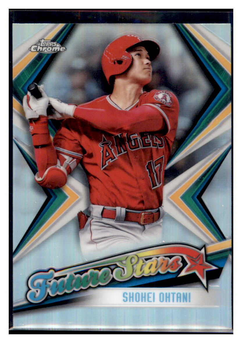 2019 Topps Chrome Shohei
Ohtani Future Stars Baseball card
CBT1B simple Xclusive Collectibles