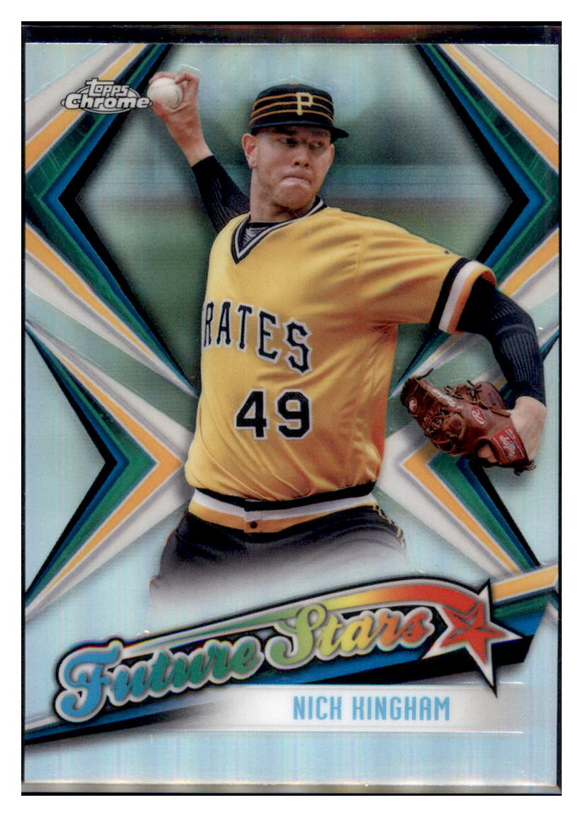 2019 Topps Chrome Franmil
Reyes Future Stars Baseball card CBT1B simple Xclusive Collectibles