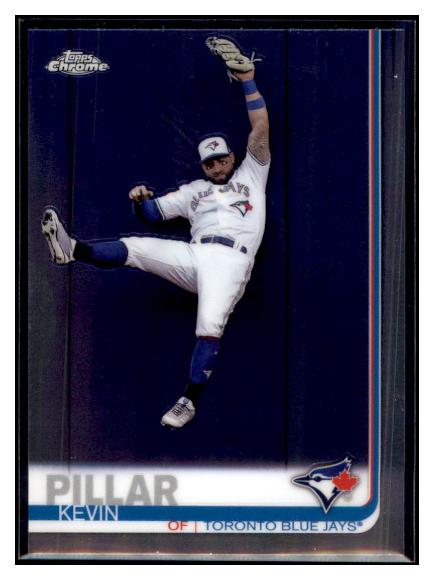 2019 Topps Chrome Kevin
Pillar Baseball card CBT1B simple Xclusive Collectibles