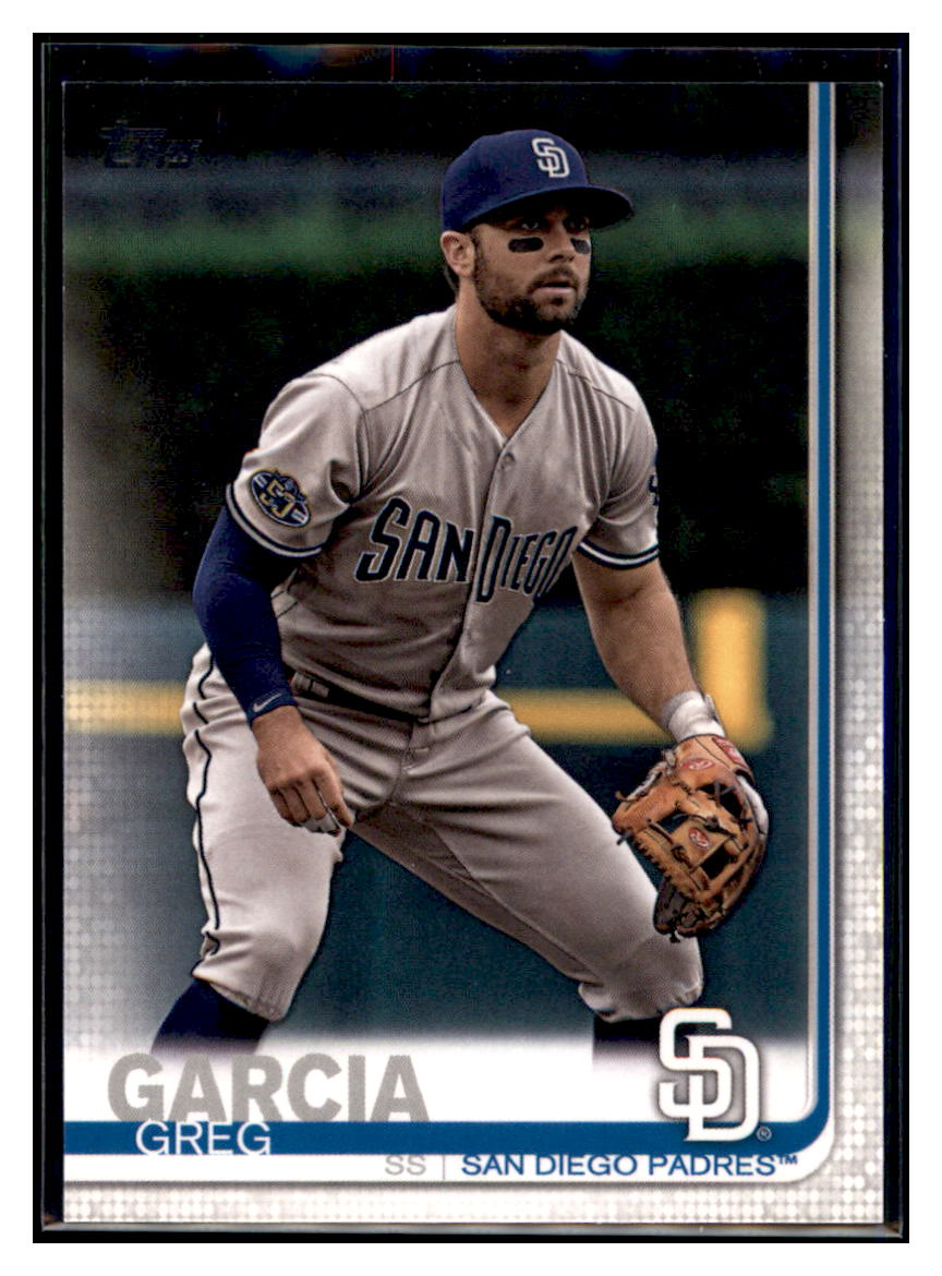 2019 Topps Greg Garcia Baseball card CBT1B simple Xclusive Collectibles