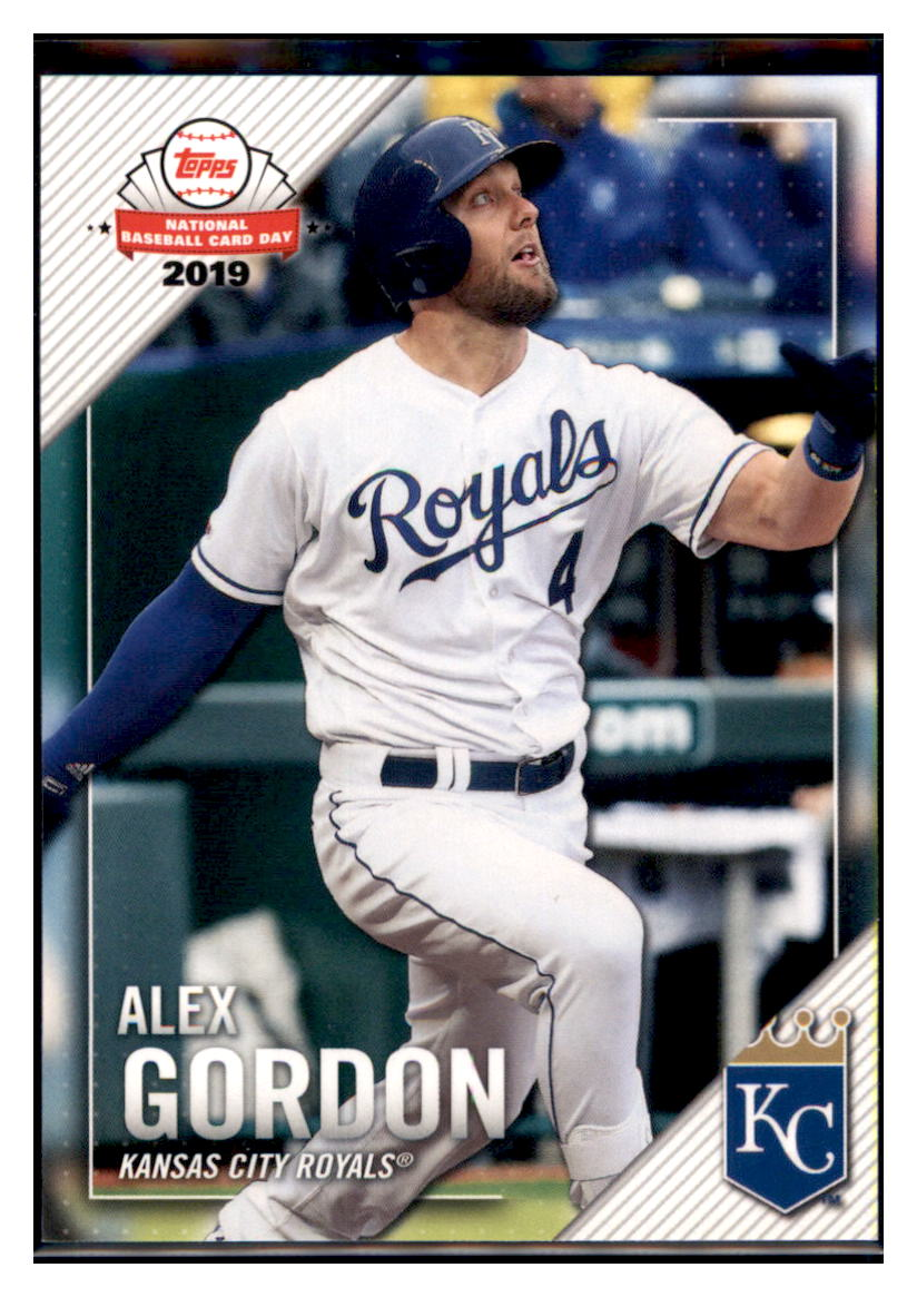 2019 Topps National Baseball
Card Day Alex Gordon Baseball card
CBT1B simple Xclusive Collectibles