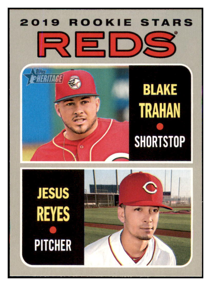 2019 Topps Heritage Blake
  Trahan / Jesus Reyes RS, CPC, RC  
  Baseball card CBT1B simple Xclusive Collectibles