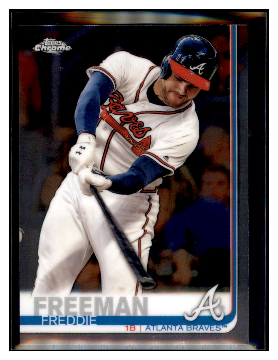 Freddie Freeman Atlanta Braves Away Baseball Throwback Jersey 