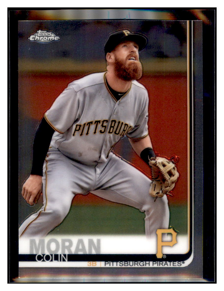 2019 Topps Chrome Colin
  Moran   Pittsburgh Pirates Baseball
  Card CBT1C  simple Xclusive Collectibles   