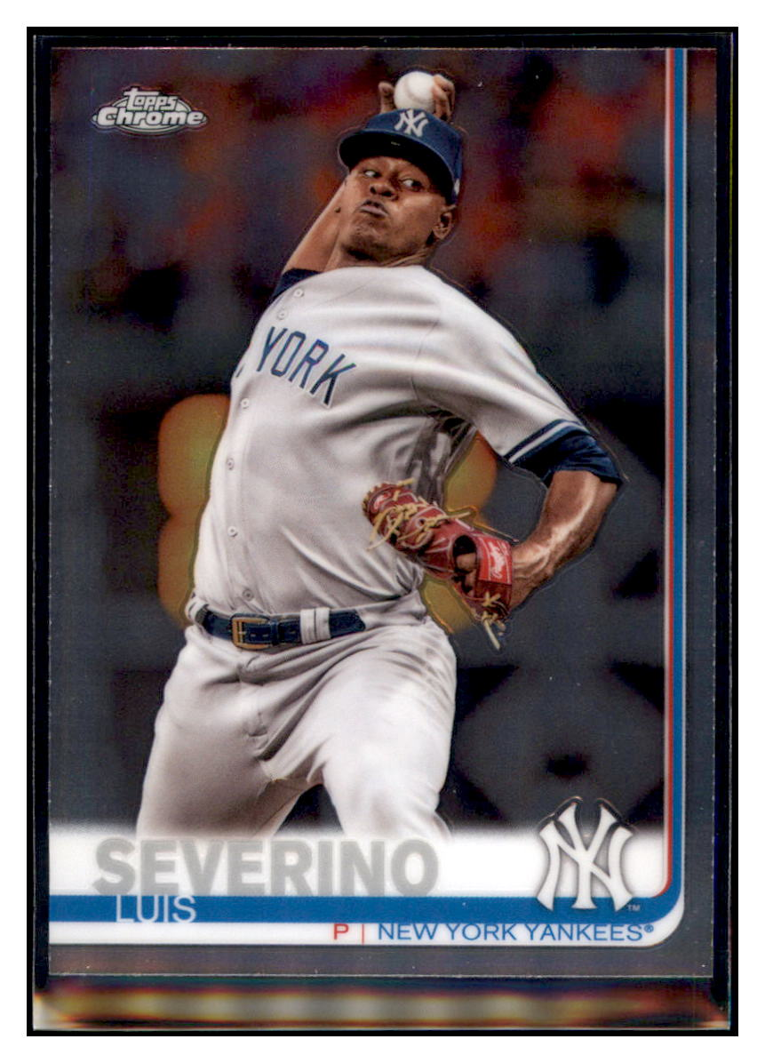 2019 Topps Chrome Luis
Severino New York Yankees Baseball
Card CBT1C simple Xclusive Collectibles