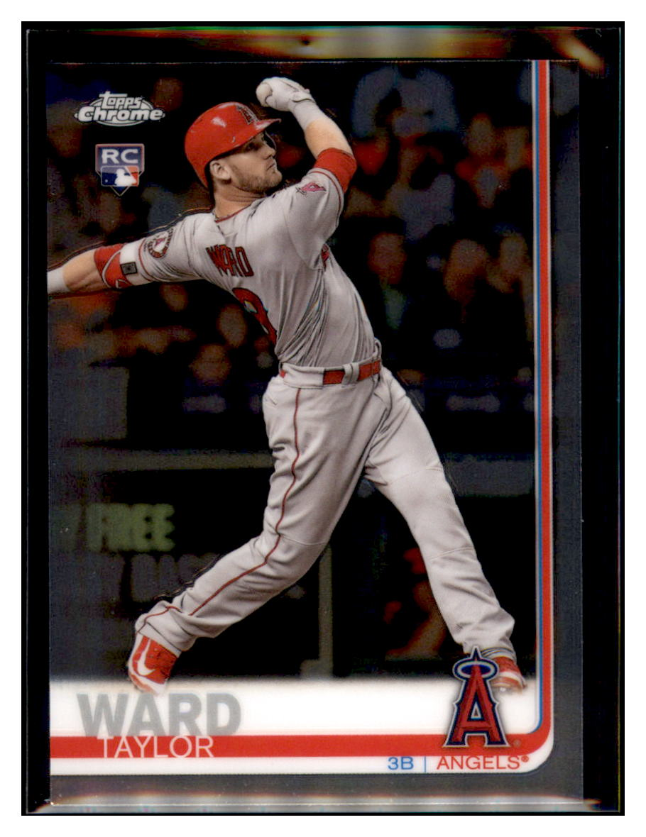 2019 Topps Chrome Taylor
Ward RC Los Angeles Angels Baseball
Card CBT1C simple Xclusive Collectibles