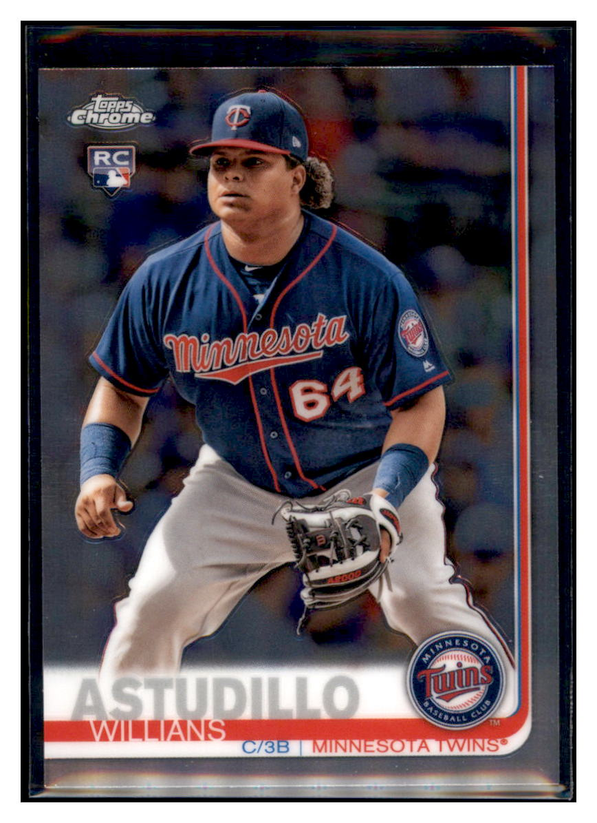 2019 Topps Chrome Willians
Astudillo RC Minnesota Twins Baseball
Card CBT1C simple Xclusive Collectibles