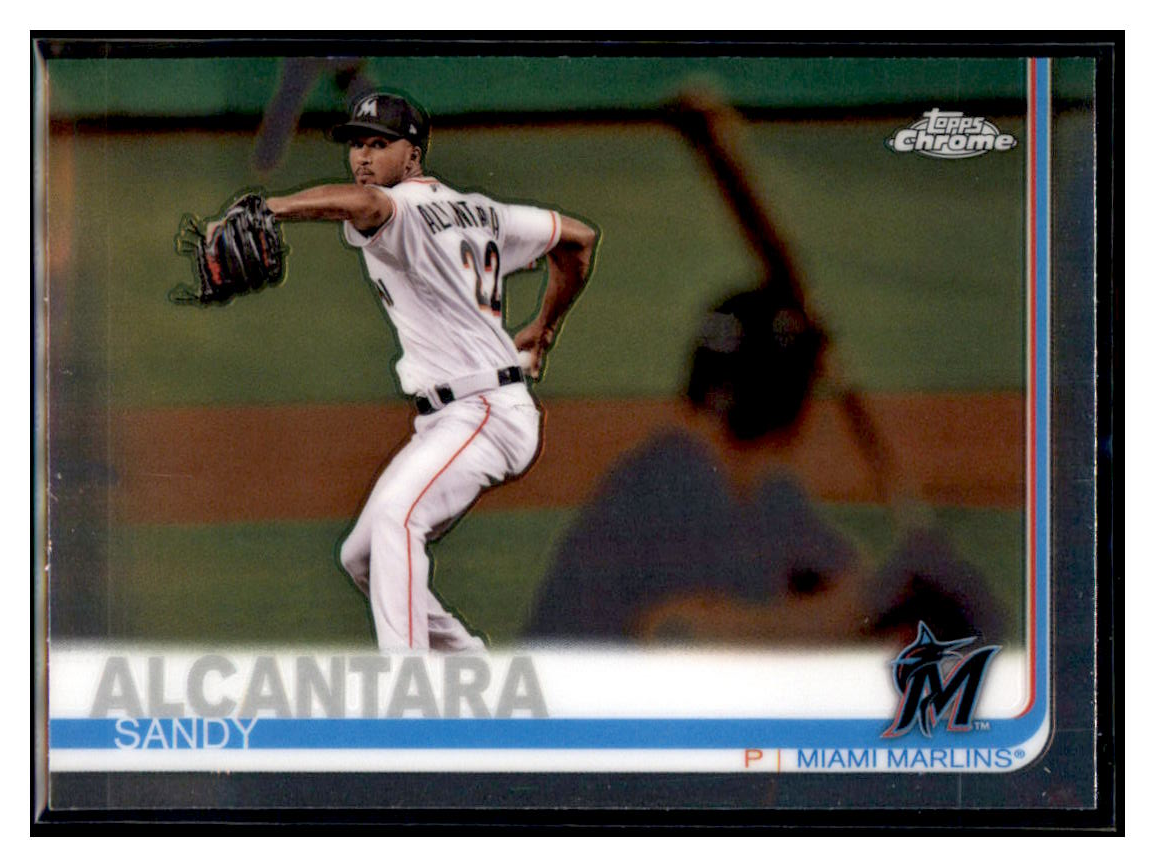 2019 Topps Chrome Sandy
Alcantara Miami Marlins Baseball Card
CBT1C simple Xclusive Collectibles
