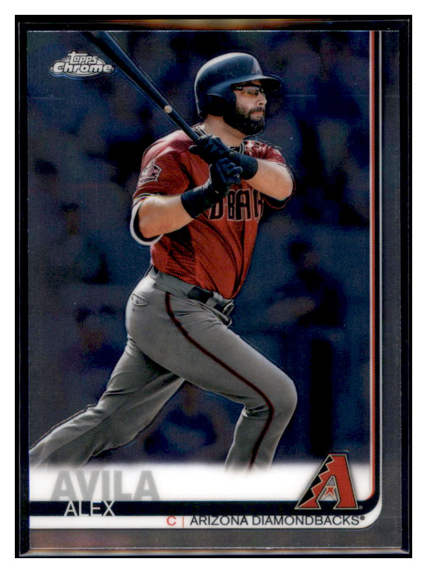 2019 Topps Chrome Alex
Avila Arizona Diamondbacks Baseball
Card CBT1C _1c simple Xclusive Collectibles