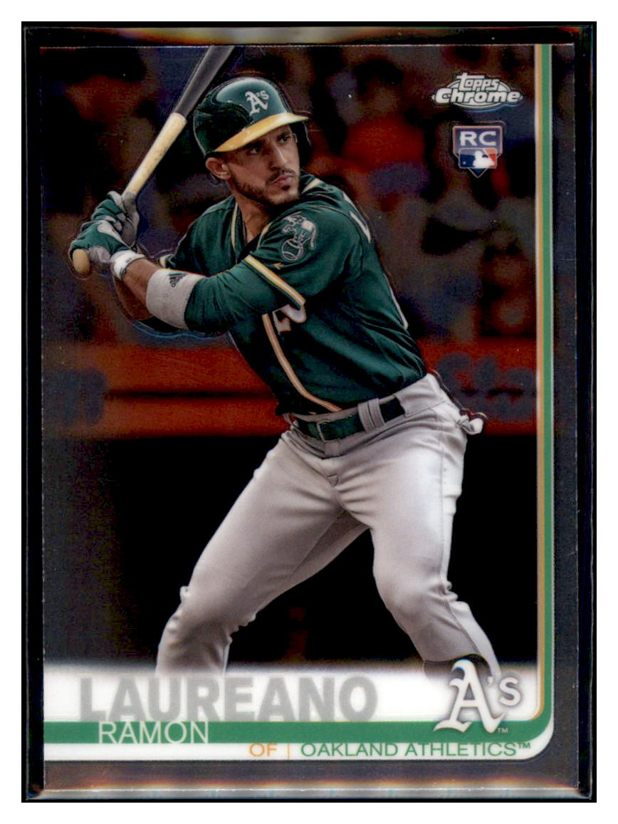 2019 Topps Chrome Ramon
Laureano RC Oakland Athletics
Baseball Card CBT1C simple Xclusive Collectibles
