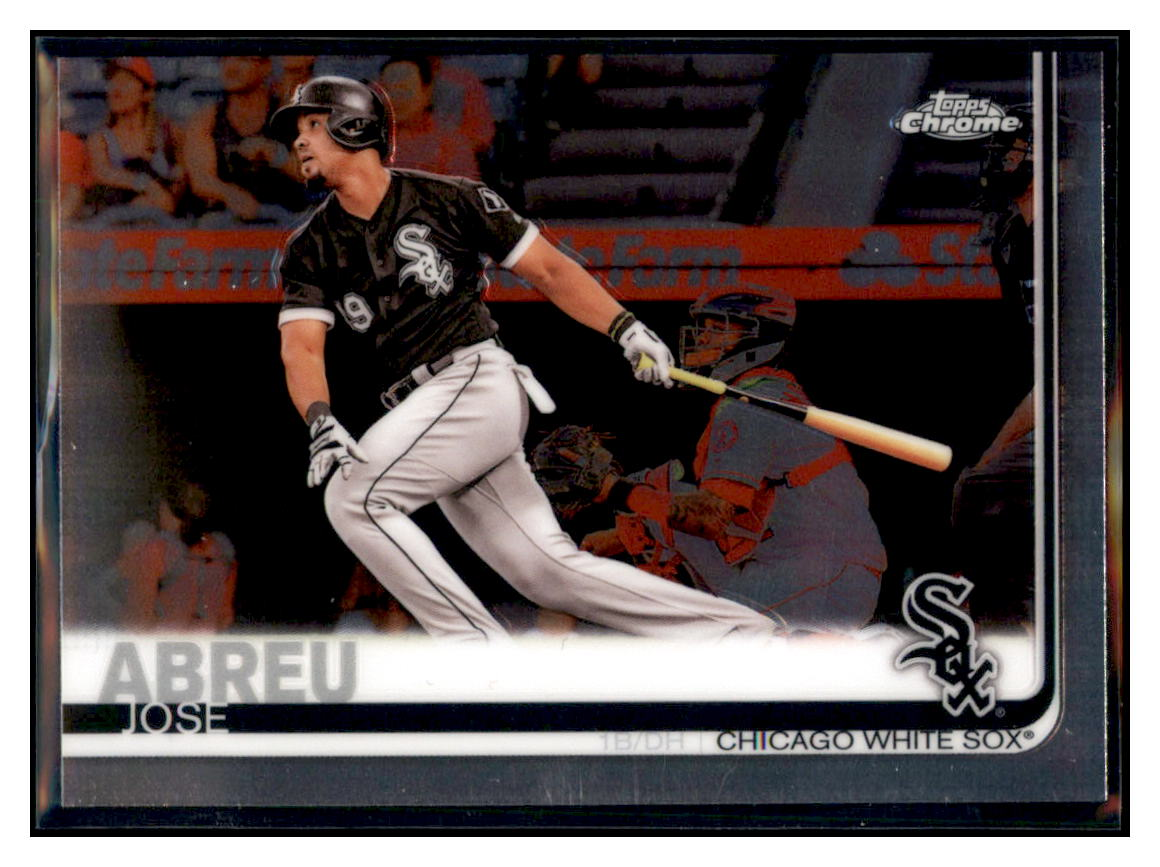 2019 Topps Chrome Jose
Abreu Chicago White Sox Baseball Card
CBT1C _1a simple Xclusive Collectibles