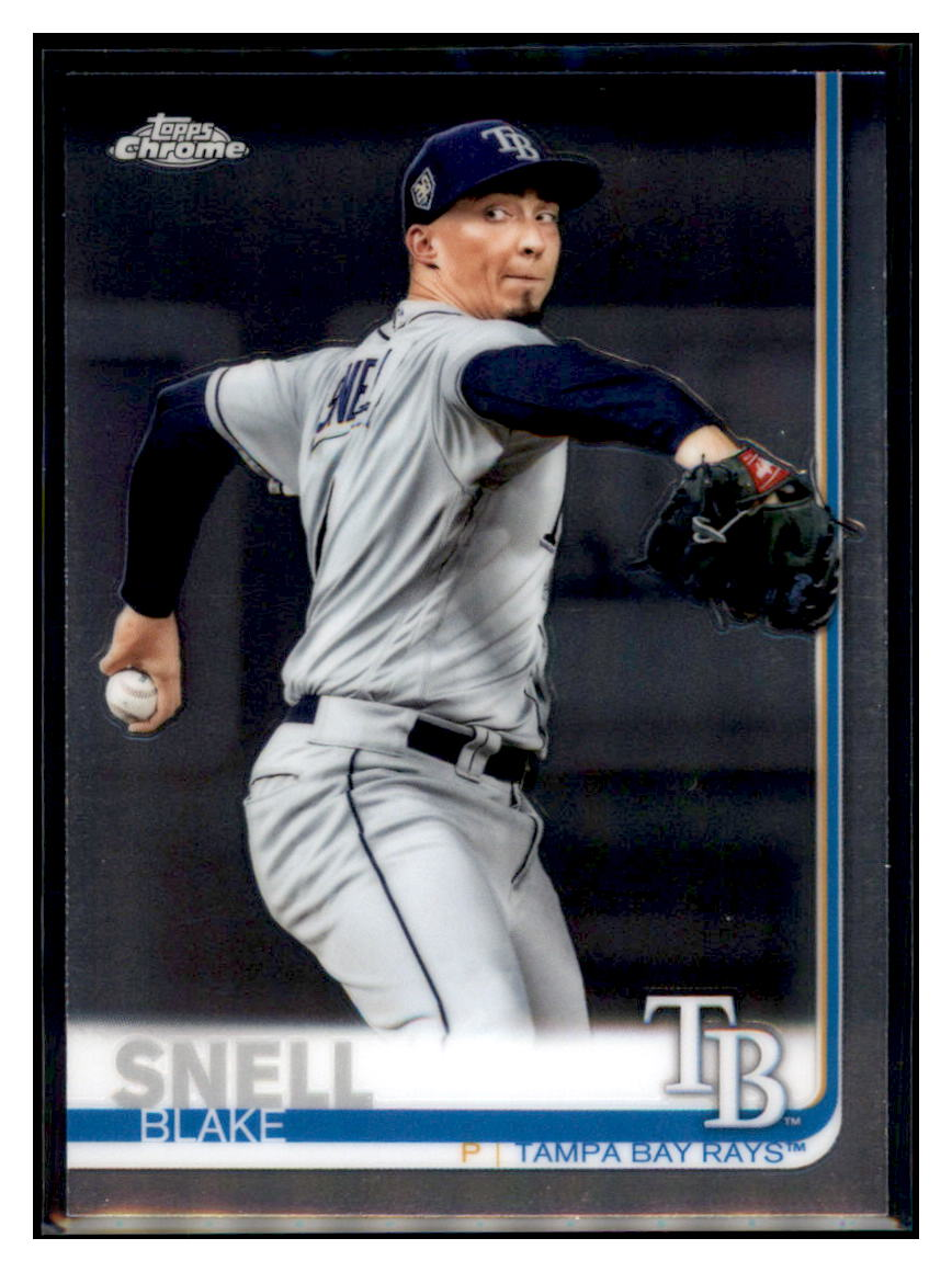 2019 Topps Chrome Blake
Snell Tampa Bay Rays Baseball Card
CBT1C _1c simple Xclusive Collectibles