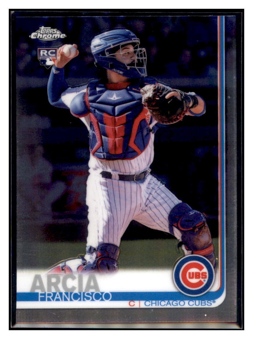 2019 Topps Chrome Francisco
Arcia RC Chicago Cubs Baseball Card
CBT1C _1b simple Xclusive Collectibles