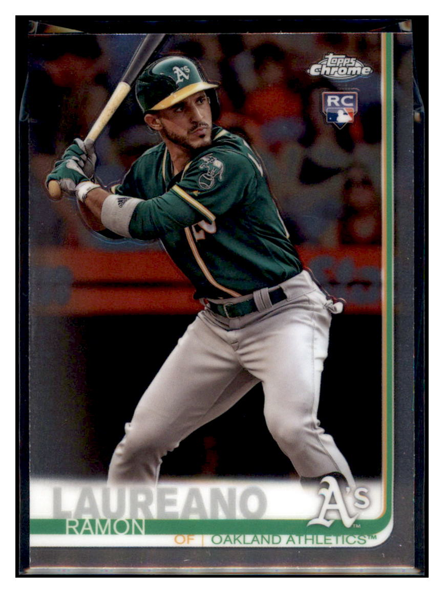 2019 Topps Chrome Ramon
Laureano RC Oakland Athletics
Baseball Card CBT1C _1b simple Xclusive Collectibles