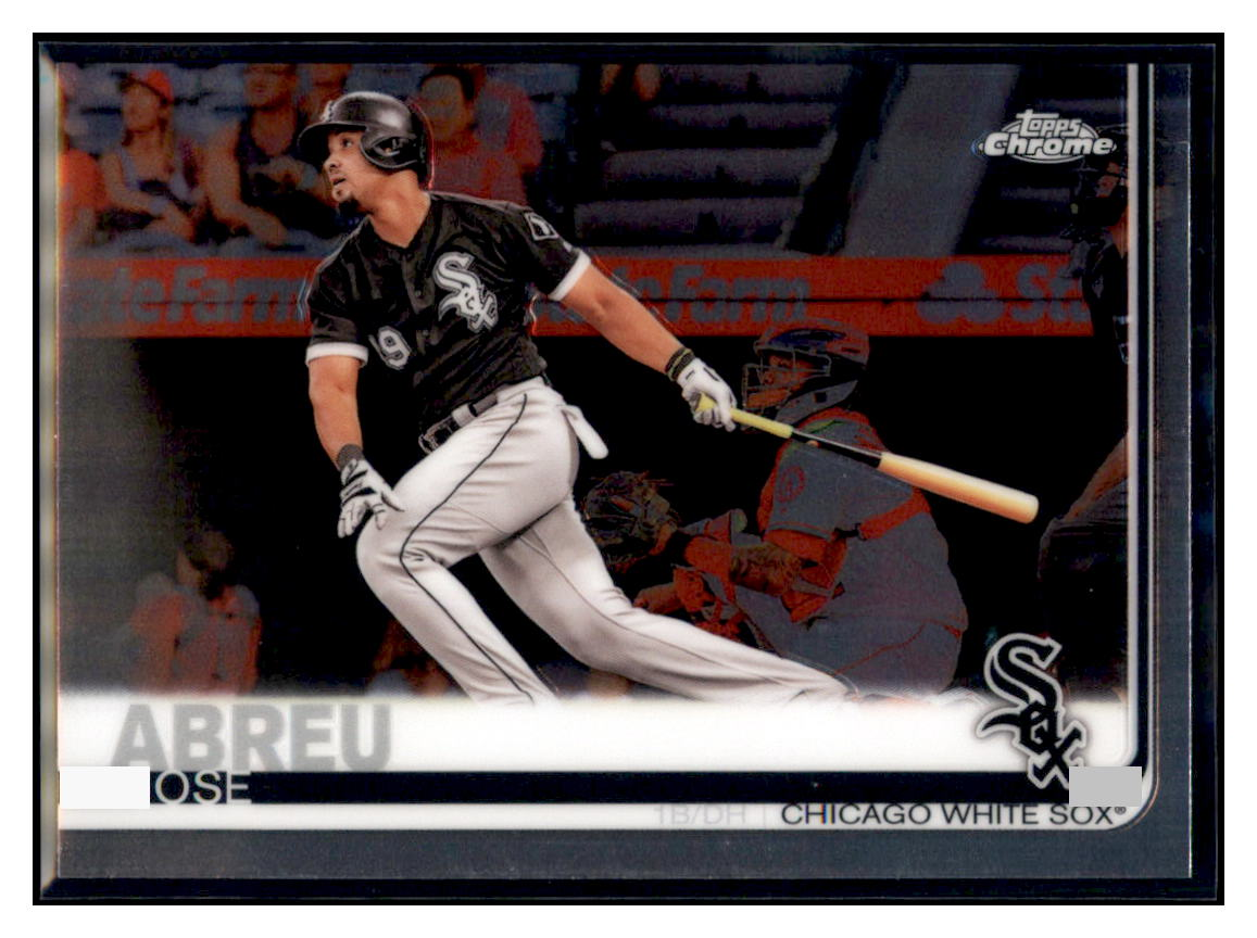 2019 Topps Chrome Jose Abreu
Chicago White Sox
Baseball Card CBT1C simple Xclusive Collectibles