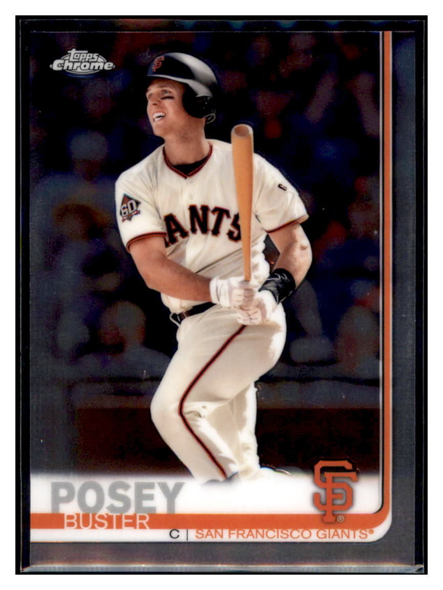 2019 Topps Chrome Buster
Posey San Francisco Giants Baseball
Card CBT1C simple Xclusive Collectibles