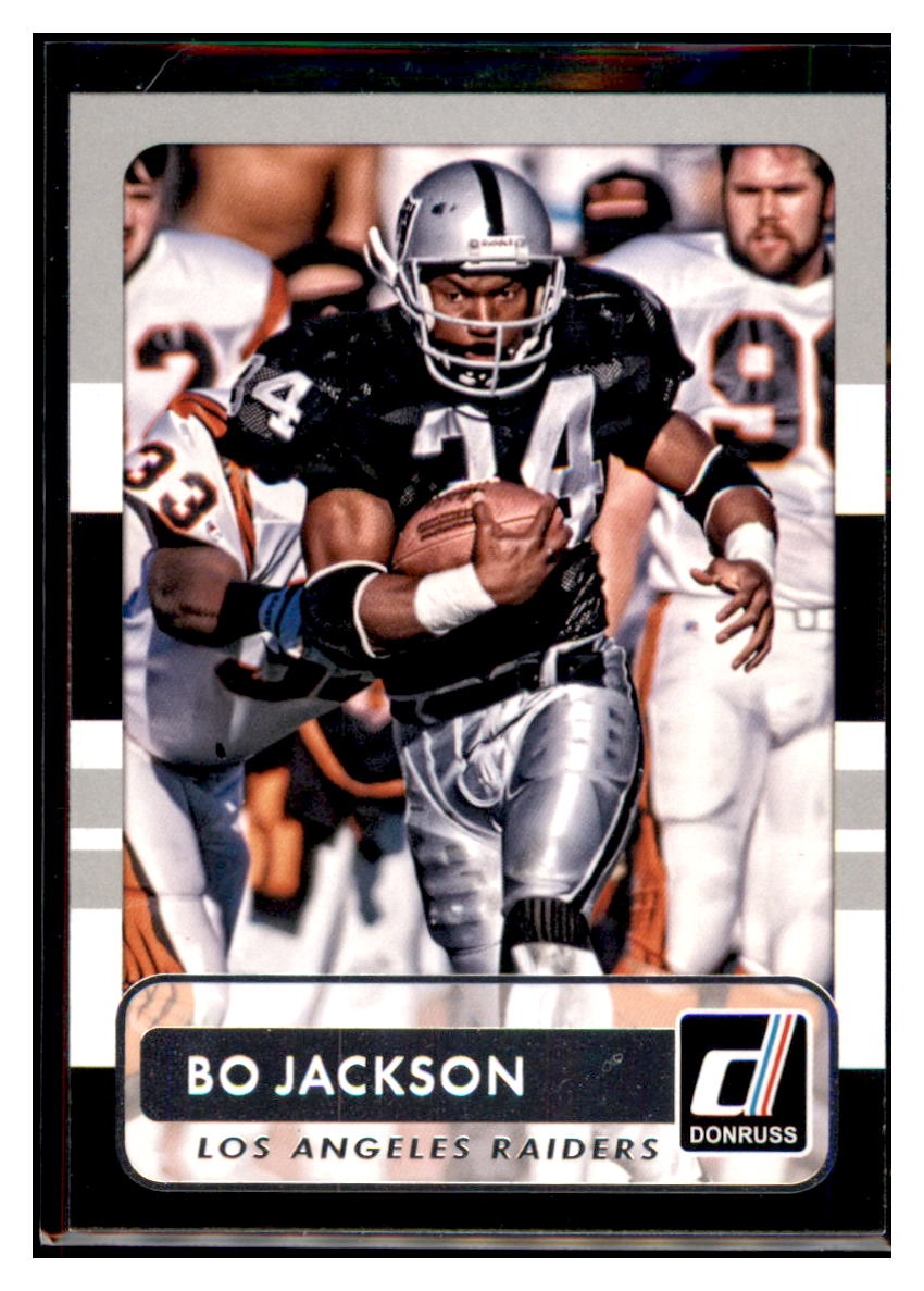 2015 Donruss Bo Jackson   Football Card CBT1D simple Xclusive Collectibles