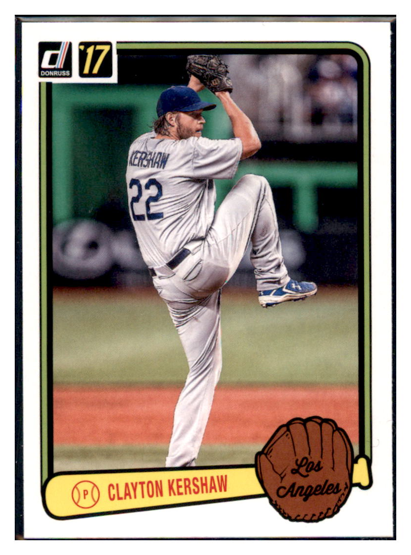 2017 Donruss Clayton Kershaw Los Angeles Dodgers #RV-17 Baseball
Card DBT1A simple Xclusive Collectibles