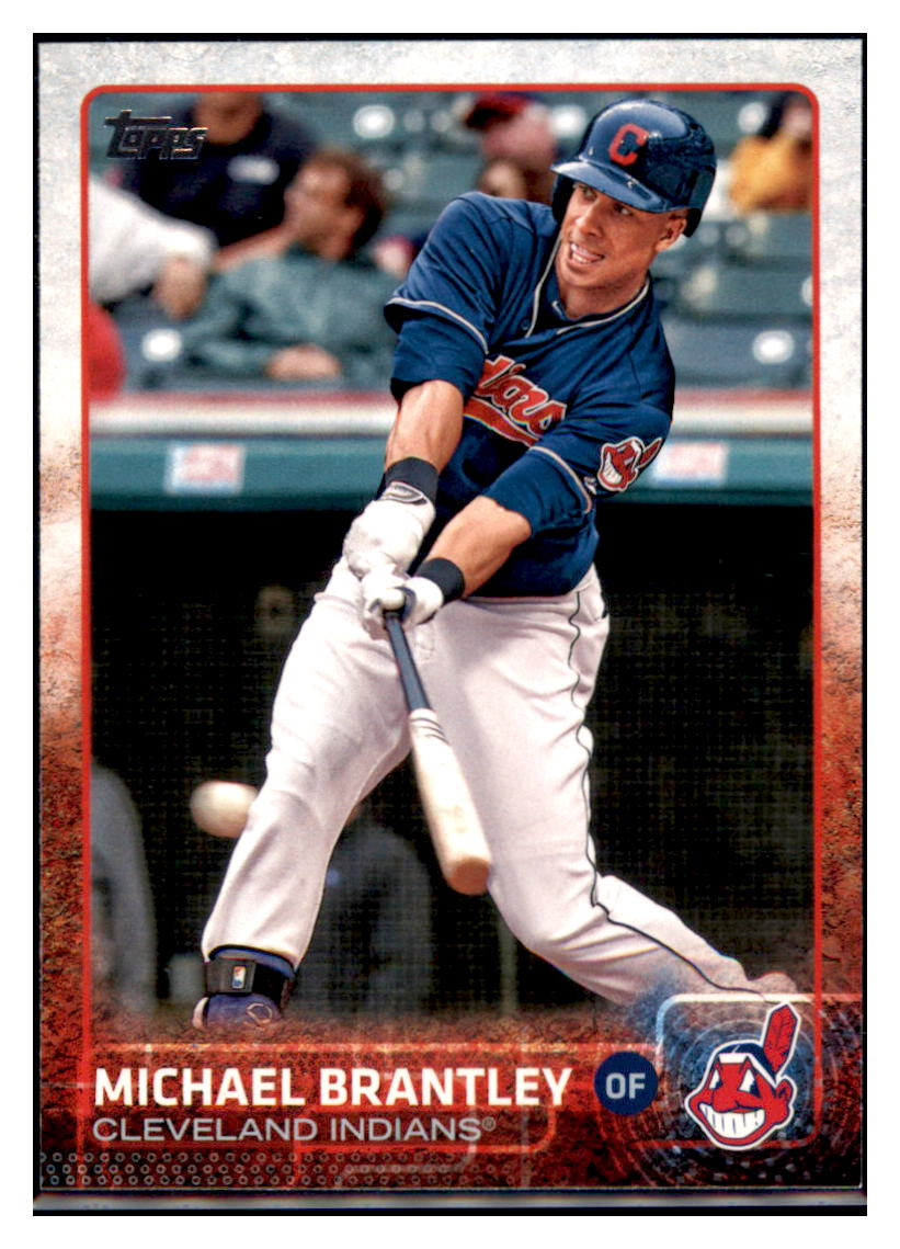 2015 Topps Michael Brantley Cleveland Indians #599 Baseball Card DBT1A simple Xclusive Collectibles