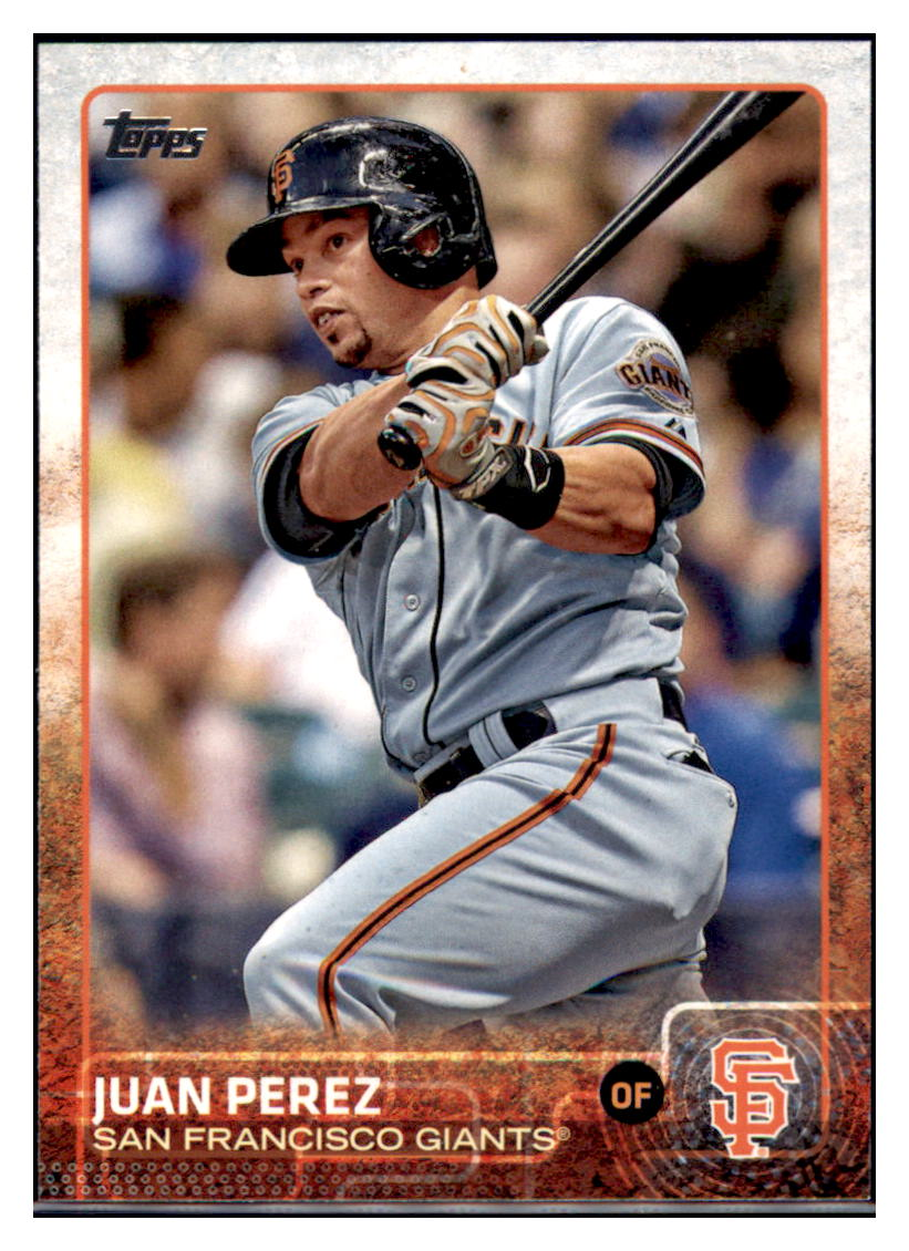 2015 Topps Juan Perez San Francisco Giants #475a Baseball
Card DBT1A simple Xclusive Collectibles