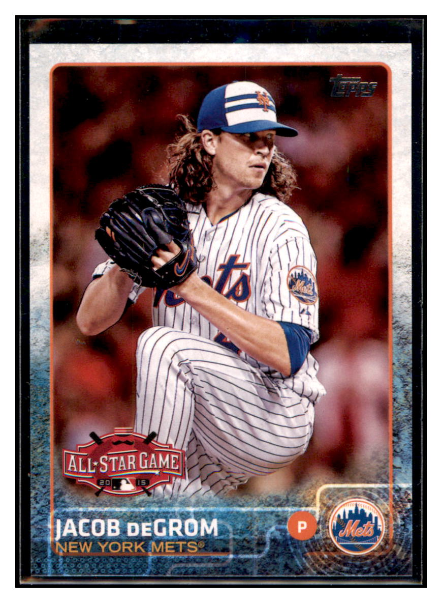 2015 Topps Update Jacob deGrom  New York Mets #US90 Baseball Card   DBT1A simple Xclusive Collectibles