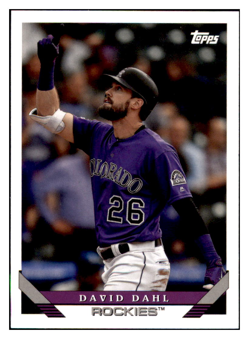 2021 Topps Archives David Dahl    Colorado Rockies # Baseball Card   DBT1A simple Xclusive Collectibles