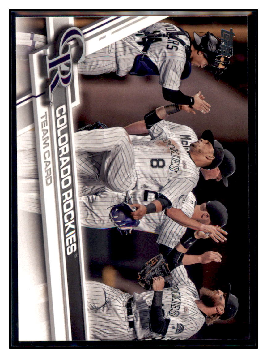 2017 Topps Colorado Rockies  Team Baseball Card   DBT1A simple Xclusive Collectibles