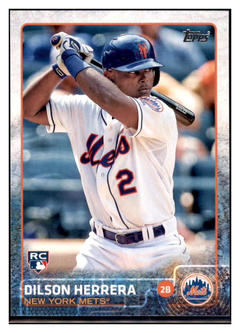 2015 Topps Dilson Herrera    New York Mets #241 Baseball Card   DBT1A simple Xclusive Collectibles