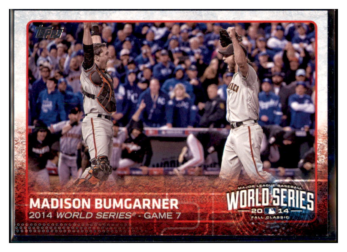 2015 Topps Madison Bumgarner San Francisco Giants #88 Baseball
Card DBT1A simple Xclusive Collectibles