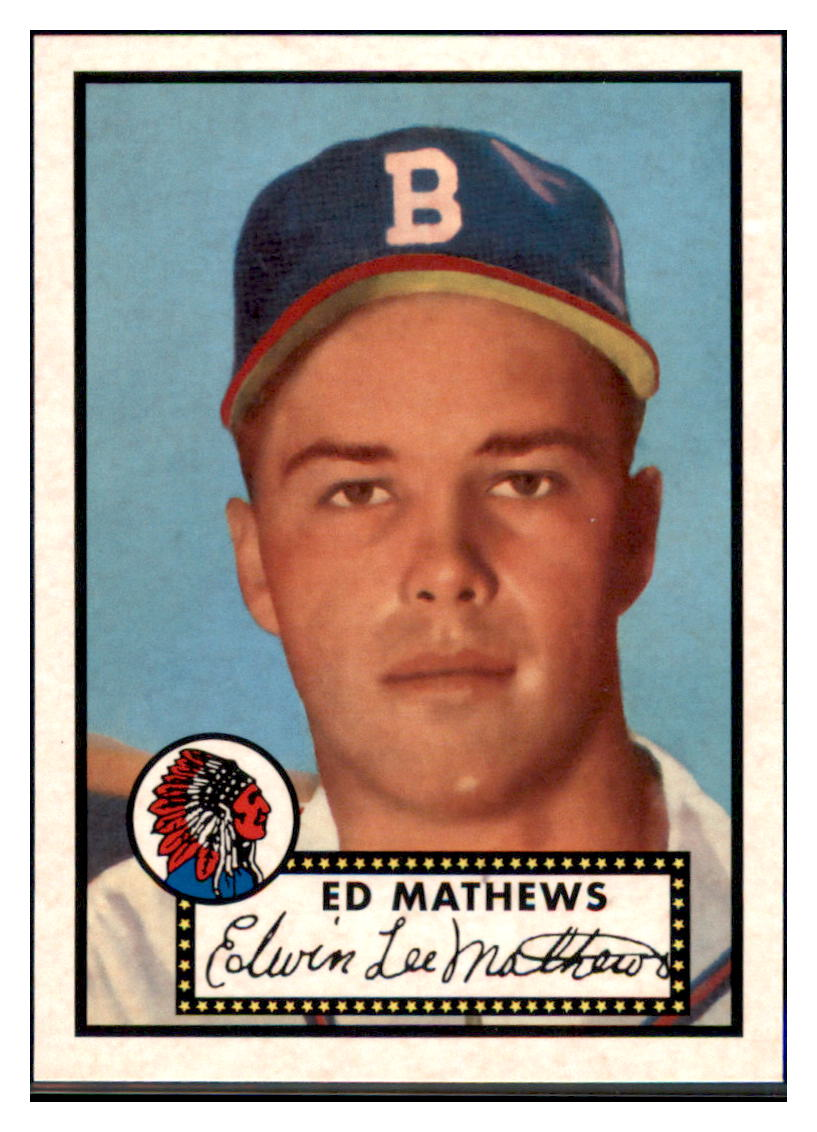 2016 Topps Eddie Mathews Boston Braves #BB2-1952 Baseball Card DBT1A