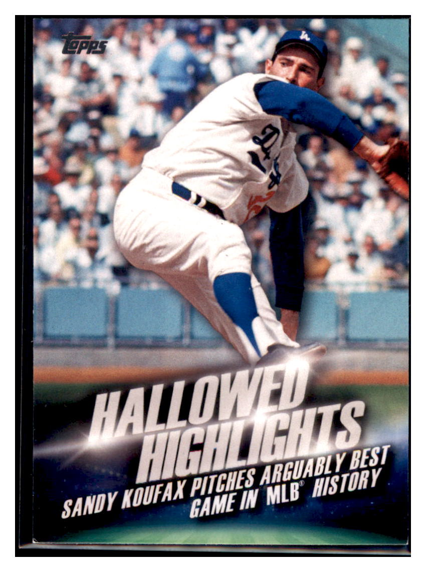 2016 Topps Sandy Koufax Los Angeles Dodgers #HH-5 Baseball
Card DBT1A simple Xclusive Collectibles