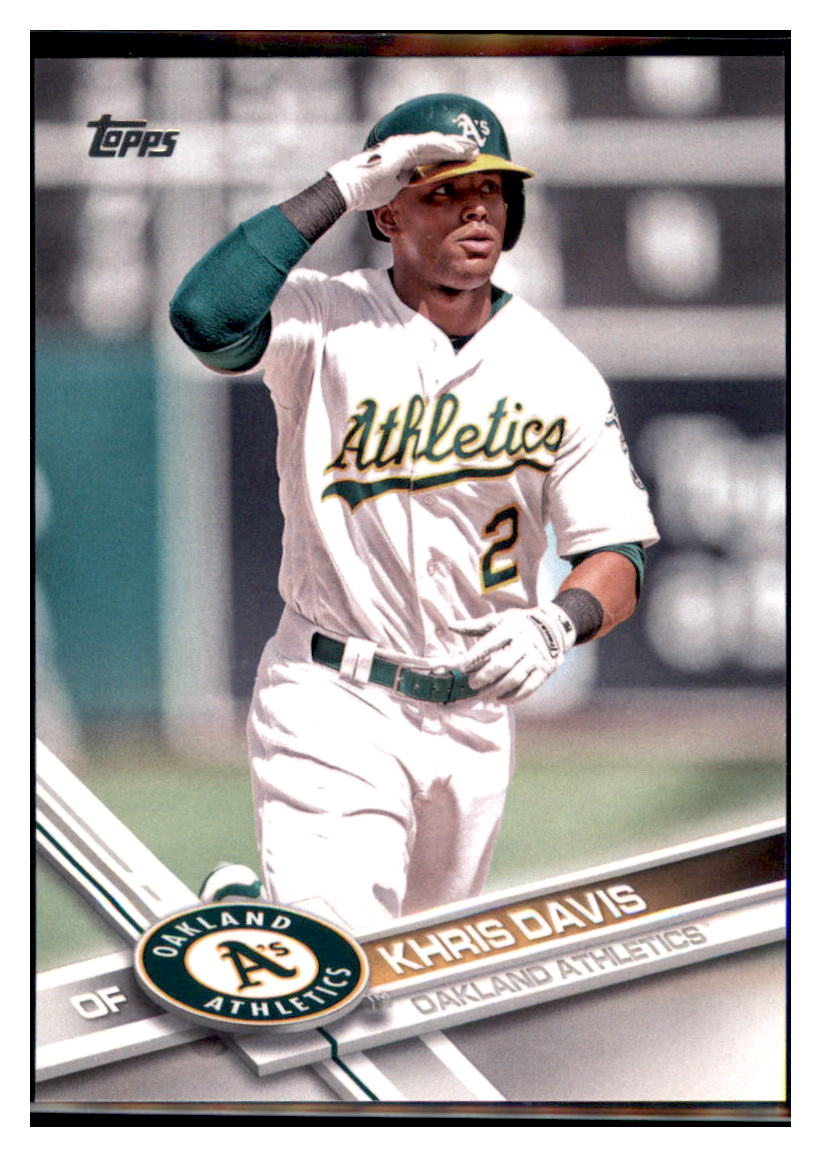 Khris Davis Rookie Card