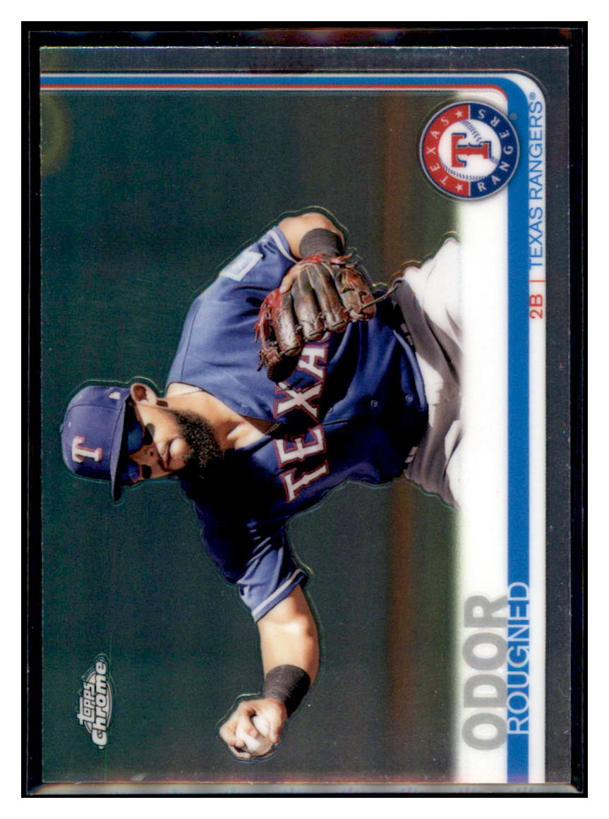 2019 Topps Chrome Rougned Odor    Texas Rangers #191 Baseball Card   DBT1A simple Xclusive Collectibles   