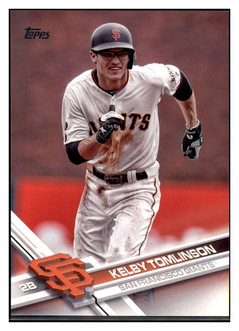 2017 Topps Kelby Tomlinson San Francisco Giants #510 Baseball
Card DBT1A simple Xclusive Collectibles