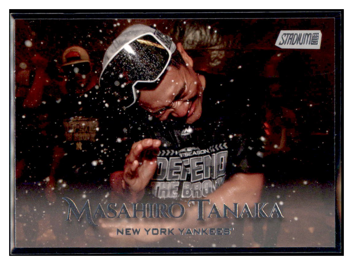 2019 Stadium Club Masahiro Tanaka    New York Yankees #181 Baseball Card   DBT1A simple Xclusive Collectibles   