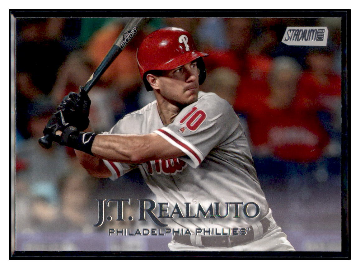 2019 Stadium Club J.T. Realmuto    Philadelphia Phillies #166 Baseball
  Card   DBT1A simple Xclusive Collectibles