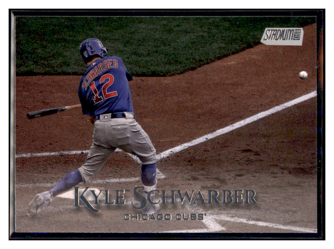 2019 Stadium Club Kyle Schwarber    Chicago Cubs #OBV-KS Baseball Card   DBT1A simple Xclusive Collectibles