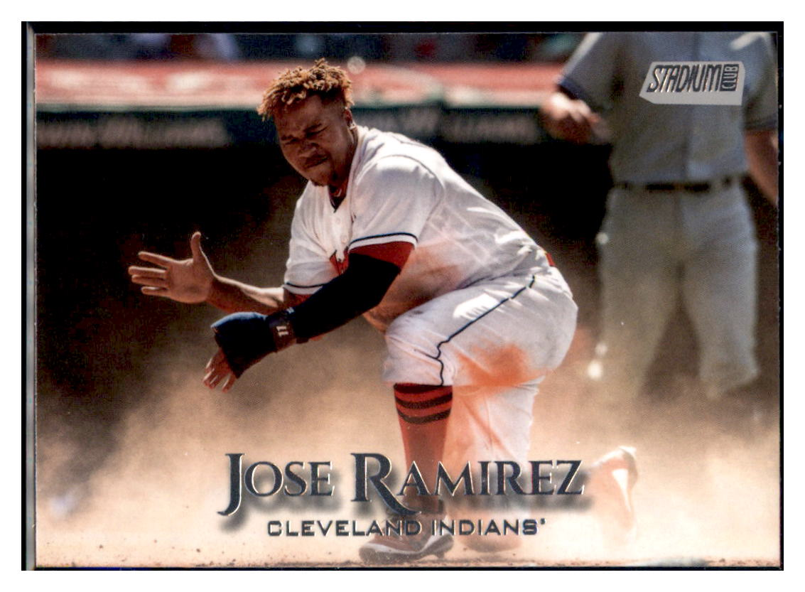 2019 Stadium Club Jose Ramirez    Cleveland Indians #81 Baseball Card   DBT1A simple Xclusive Collectibles