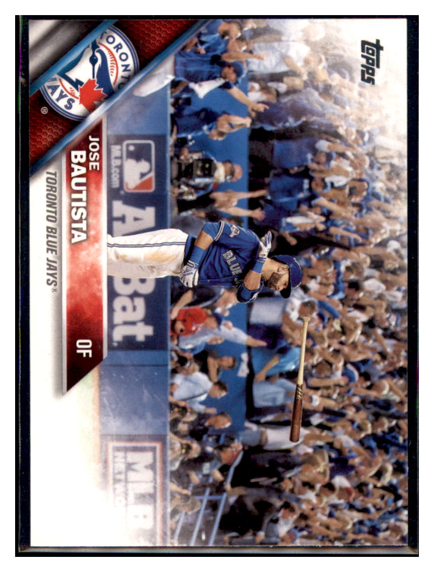 2016 Topps Jose Bautista Toronto
Blue Jays Baseball Card DPT1B simple Xclusive Collectibles