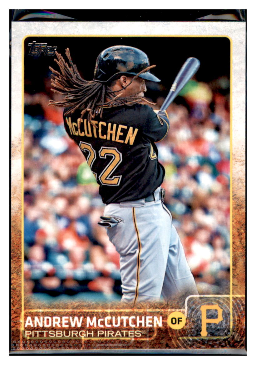 2015 Topps Andrew McCutchen Pittsburgh Pirates  Baseball Card DPT1B simple Xclusive Collectibles