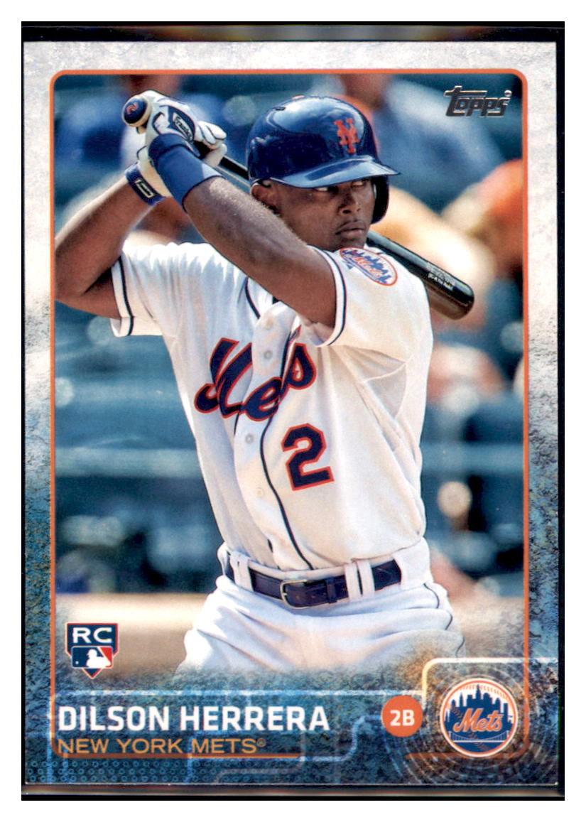 2015 Topps Dilson Herrera New York Mets  Baseball Card DPT1B simple Xclusive Collectibles