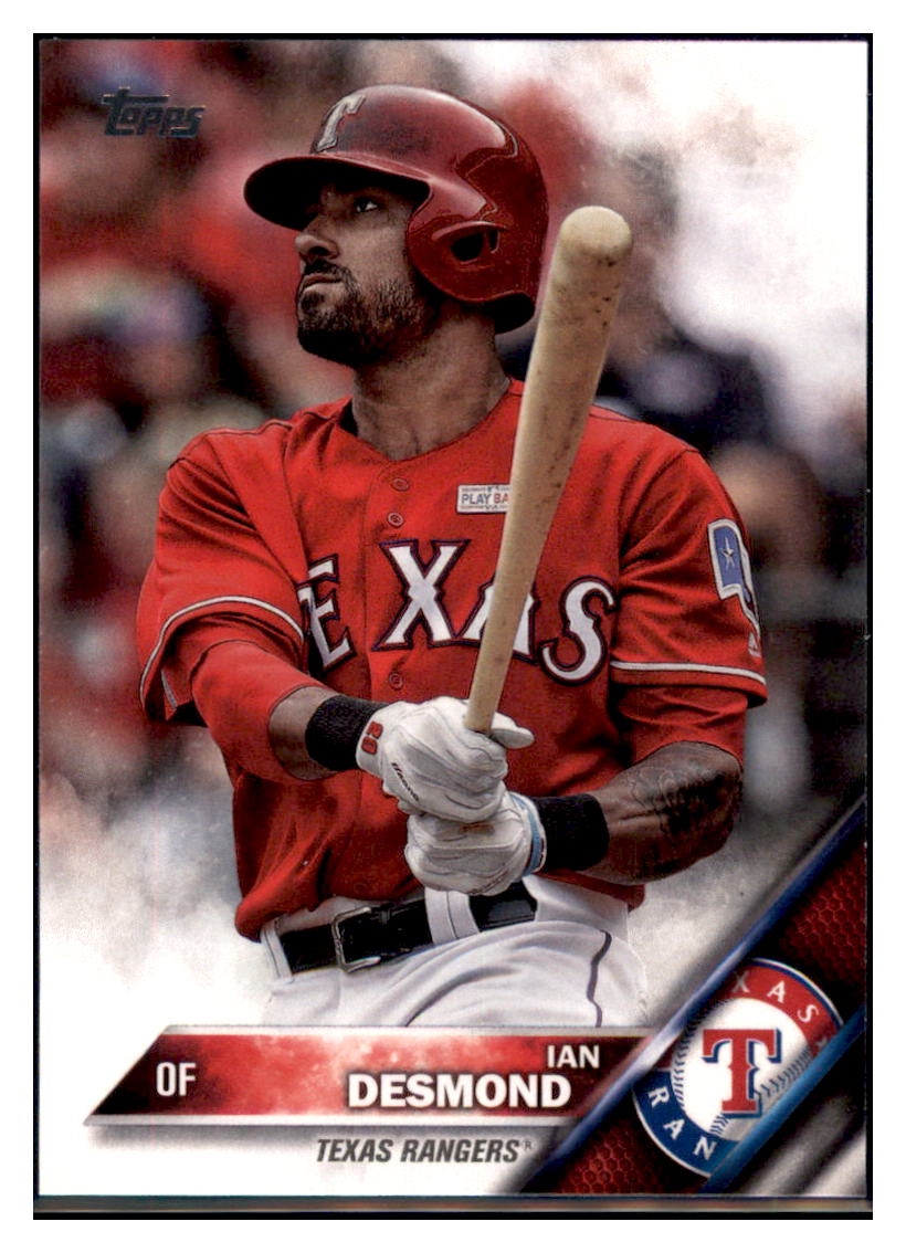 2016 Topps Update Ian
  Desmond   Texas Rangers  Baseball Card DPT1B simple Xclusive Collectibles