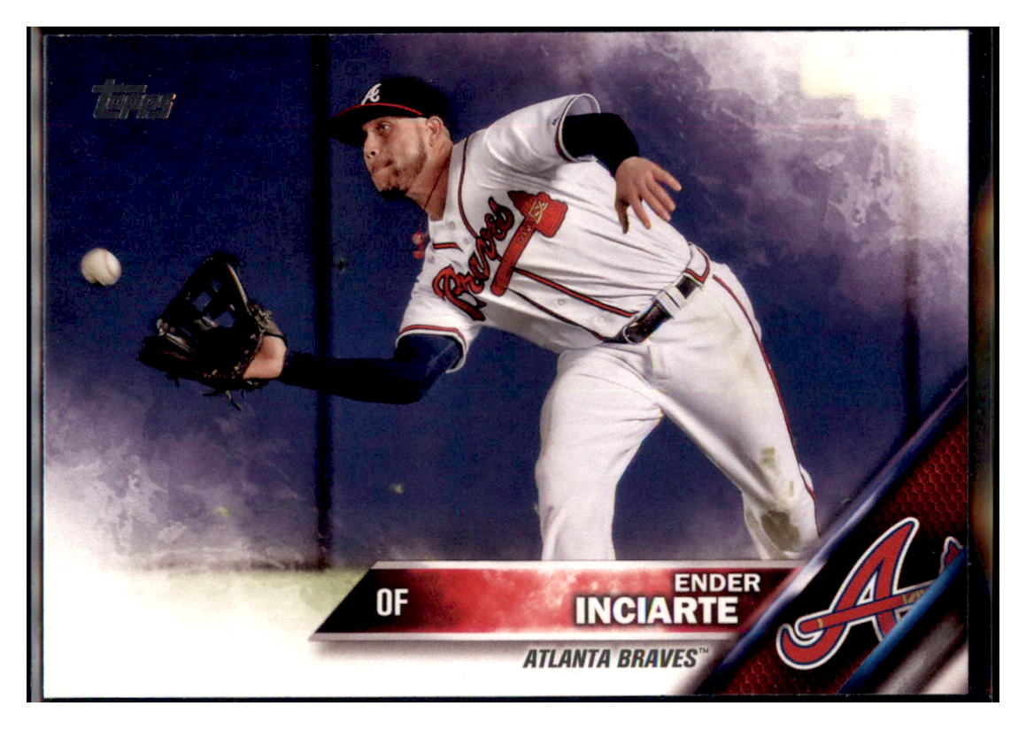 2016 Topps Update Ender
  Inciarte   Atlanta Braves  Baseball Card DPT1B simple Xclusive Collectibles