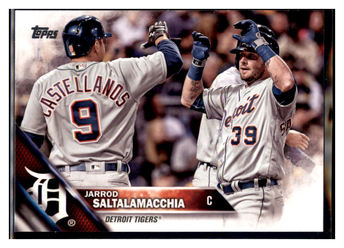 2016 Topps Update Jarrod
Saltalamacchia Detroit Tigers Baseball Card DPT1B simple Xclusive Collectibles