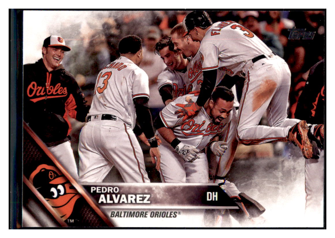 2016 Topps Update Pedro
Alvarez Gold SN2016 Baltimore
Orioles Baseball Card DPT1B simple Xclusive Collectibles