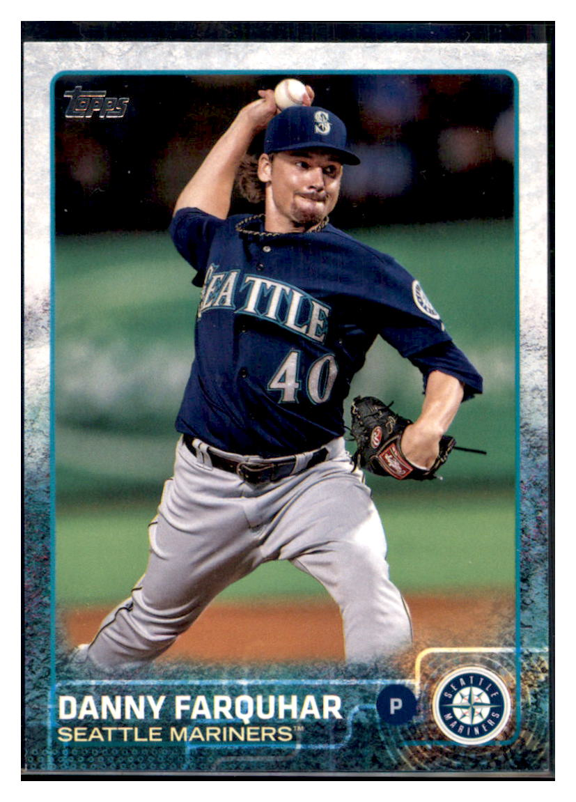 Seattle Mariners 2015 Topps Complete Series One and Two Regular Issue