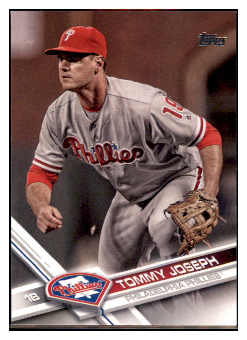 2017 Topps Tommy Joseph
Philadelphia
Phillies Baseball Card DPT1C simple Xclusive Collectibles